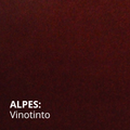 Alfombra Alpes Vinotinto