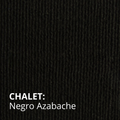 Alfombra Chalet Negro Azabache