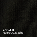 Alfombra Chalet Negro Azabache